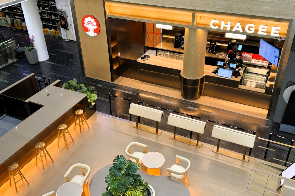 CHAGEE Singapore at One Raffles Place