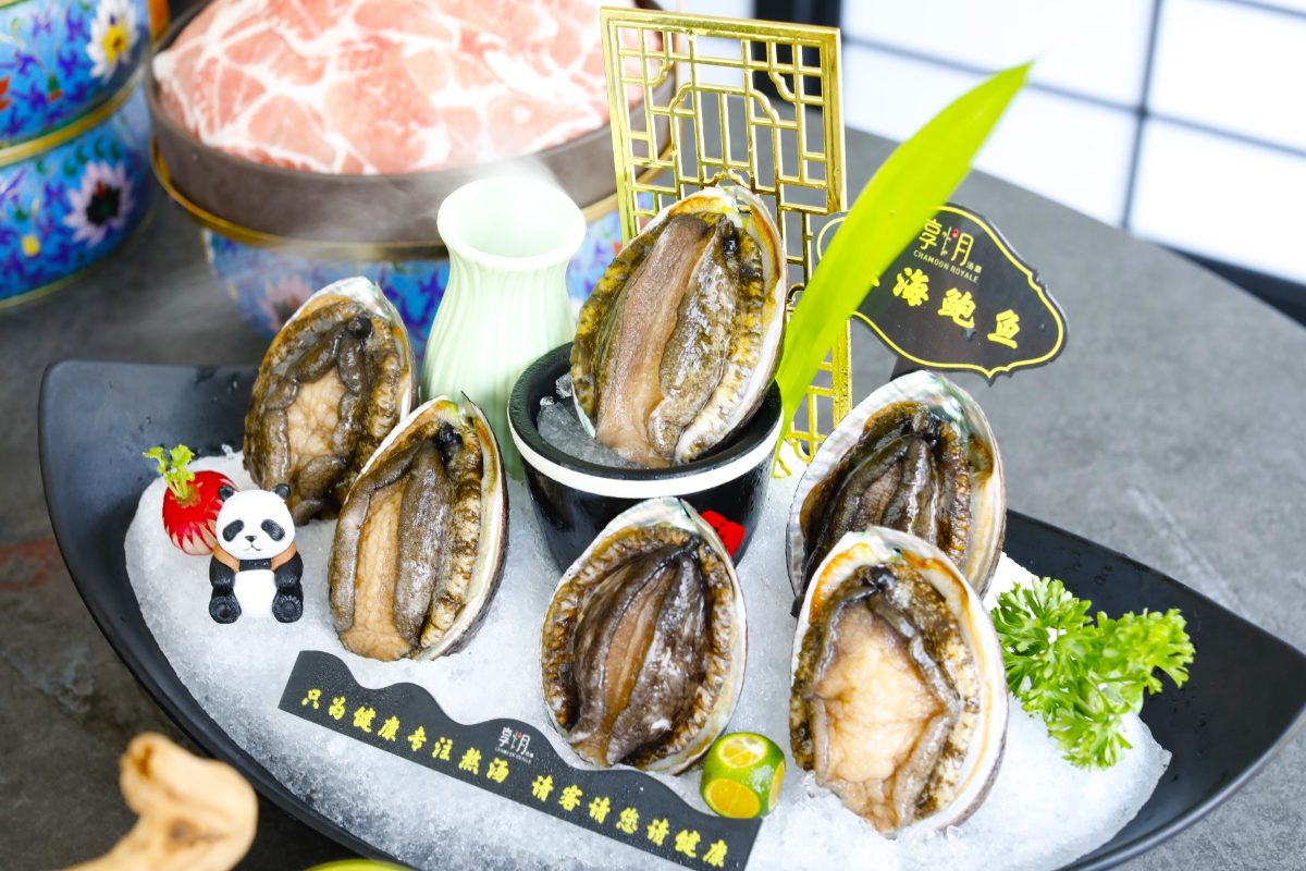 Live Abalone 5 Head from Chamoon Hot Pot Singapore