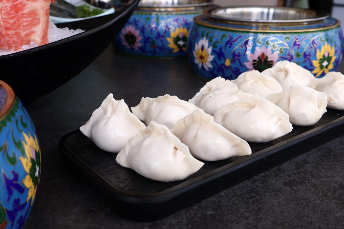 Matsutake Mushroom Dumplings from Chamoon Hot Pot Singapore