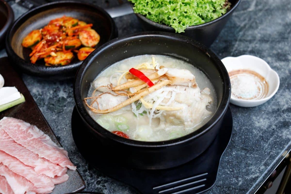 HANJIP Korean Grill House's Ginseng Chicken