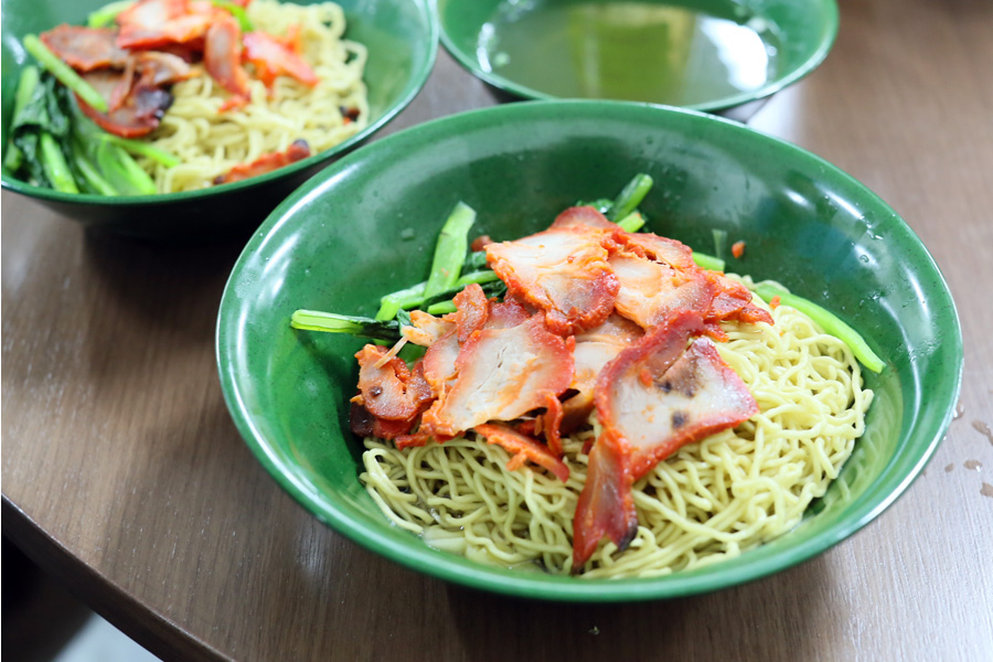 Singapore food Wantan Noodle