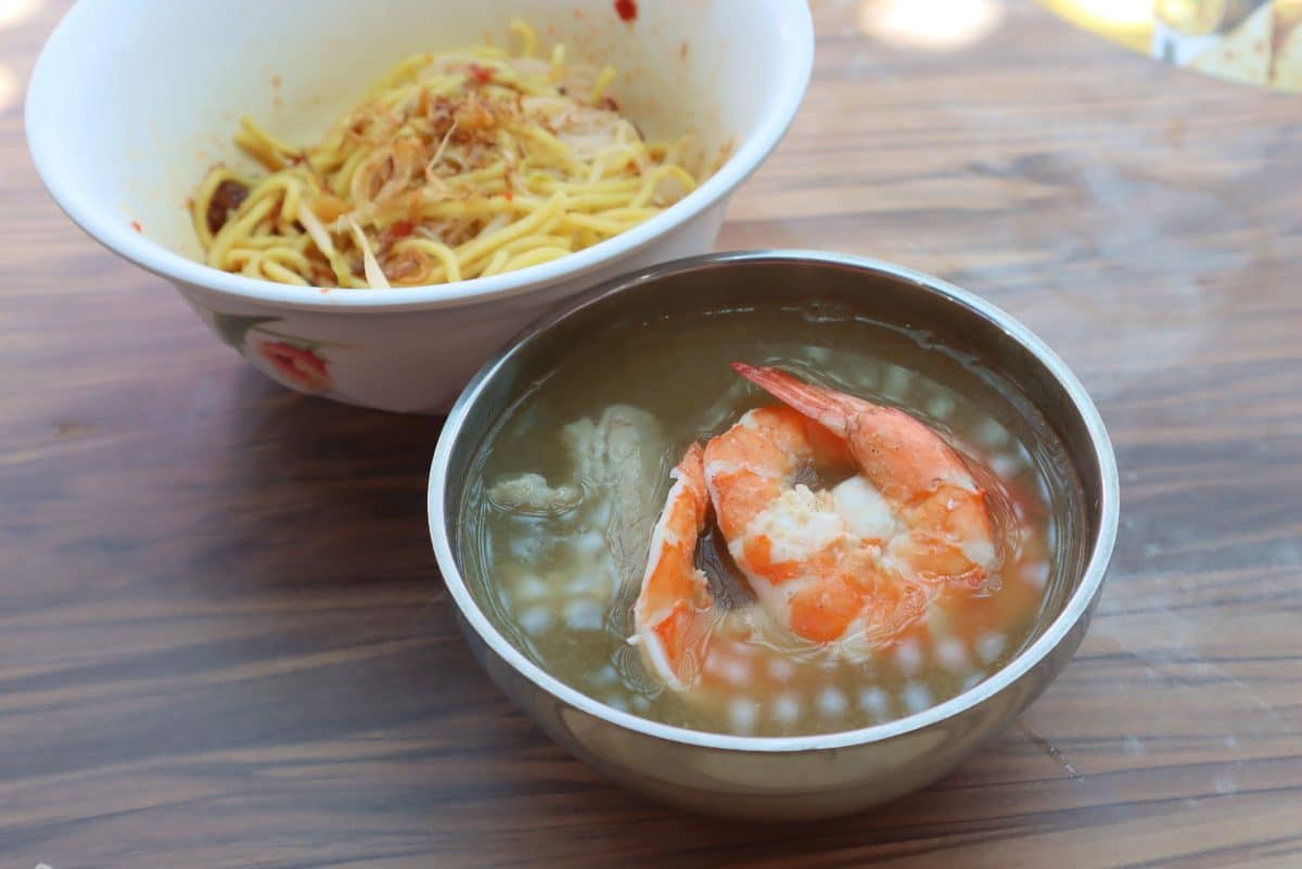 Wen Wen Pork Rib Big Prawn Mee Geylang Bahru Food Centre