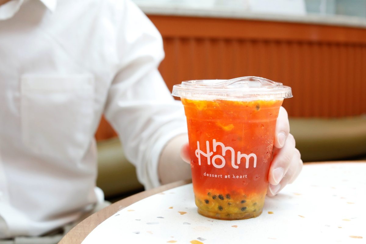Mango Passional Thai Tea Mocktail at Homm Dessert at Heart Singapore