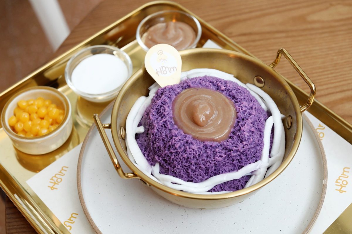 Homm’s Taro Bingsu from Homm Dessert at Heart Singapore