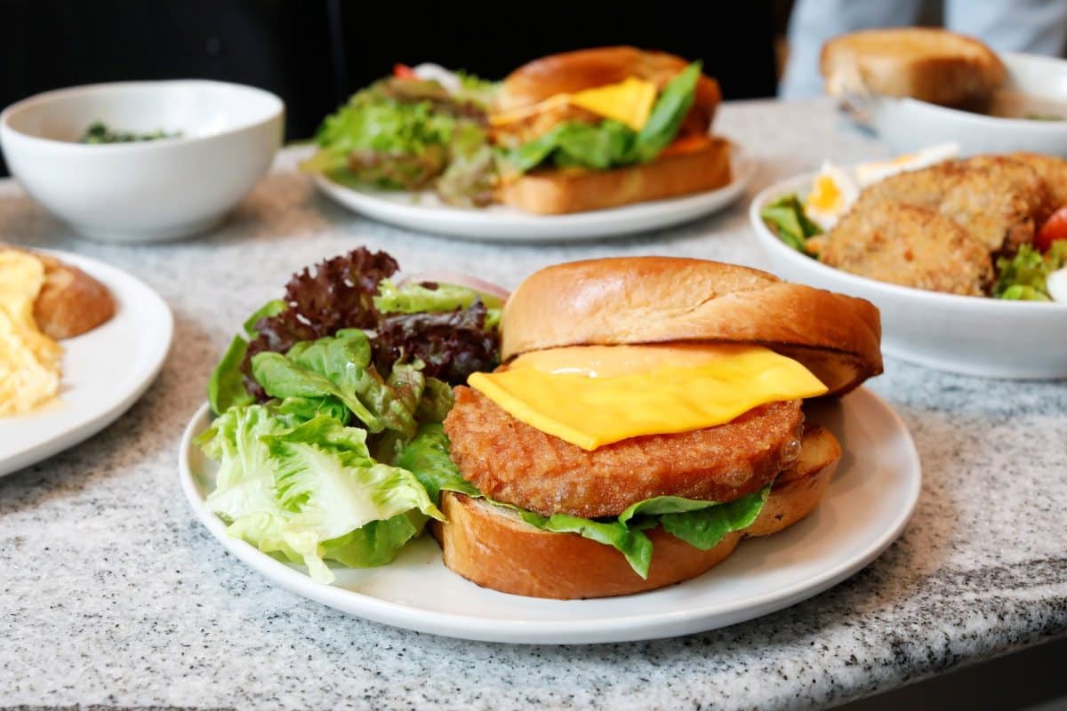 Lucine by LUNA’s Spam & Cheese Sando with thick-cut battered chicken spam