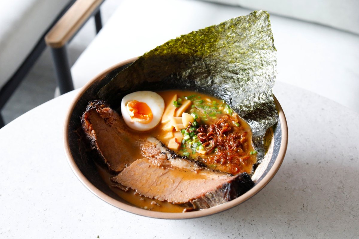 Smoked Beef Brisket Ramen from One Prawn & Co at New Bahru