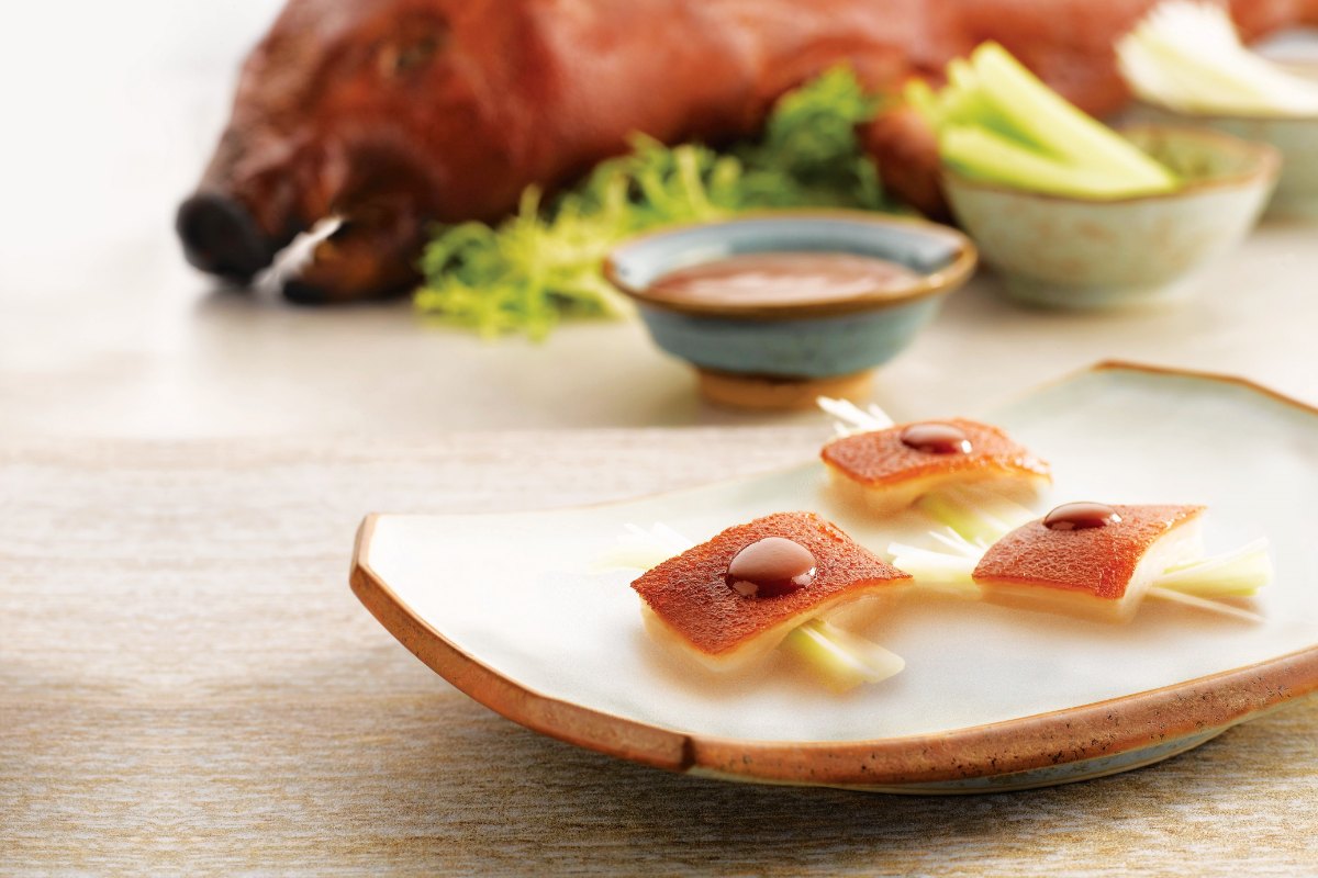 Teochew Style Roasted Suckling Pig at Paradise Teochew