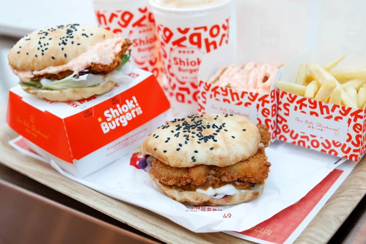 Spicy Mala Burger, a Fusion Treat at Shiok Burger, Raffles City