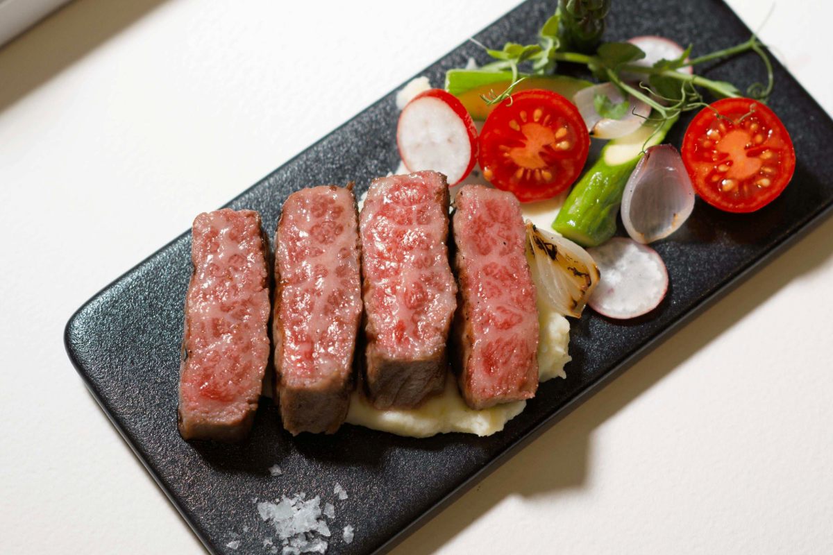 Snow-Aged Yukimuro Fullblood Wagyu A4 from Sláinte Singapore at Paragon Shopping Centre
