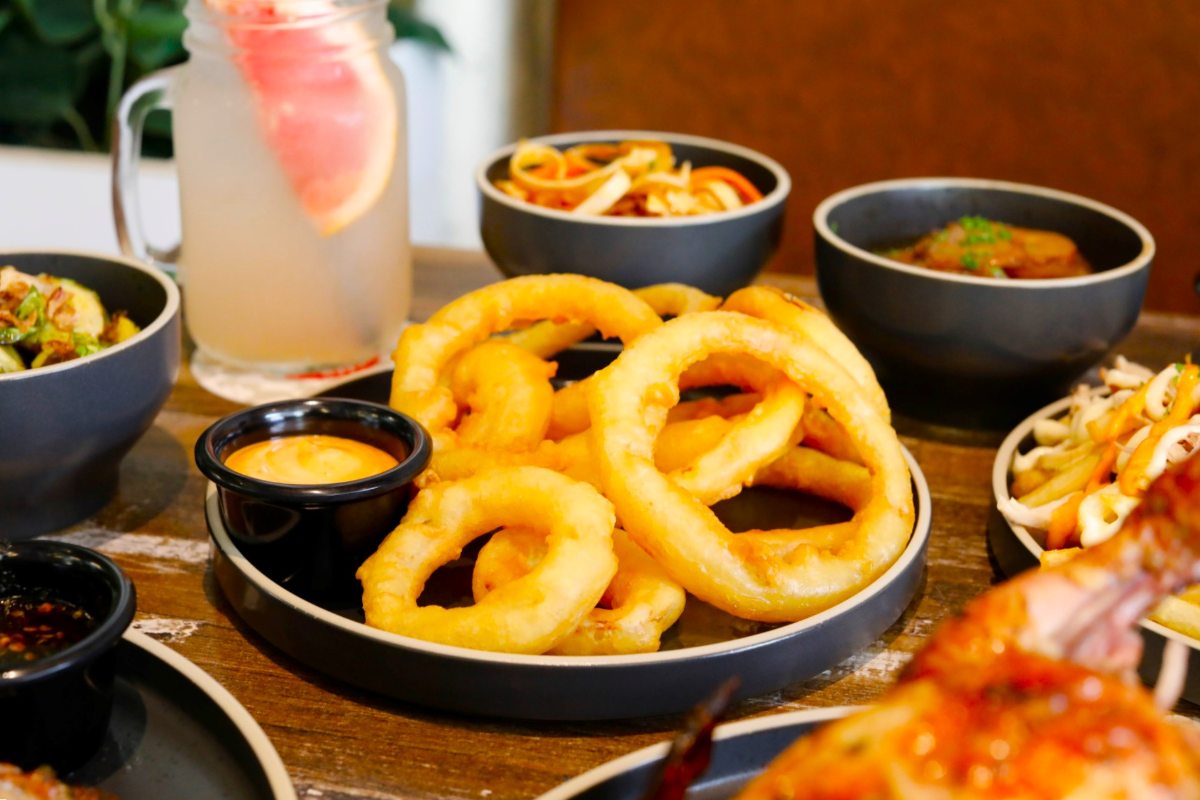 Sriracha Onion Rings at S.O.S Chicken Singapore
