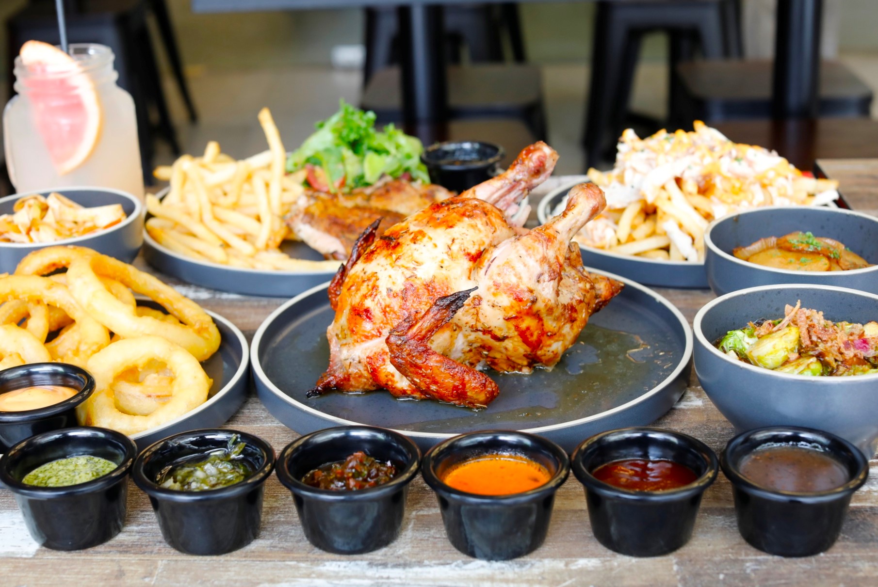 S.O.S Chicken, brings you perfectly Charcoal-Grilled Chicken