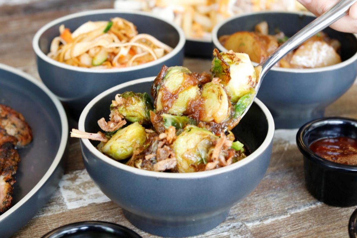 S.O.S Brussels Sprouts S.O.S Chicken Singapore