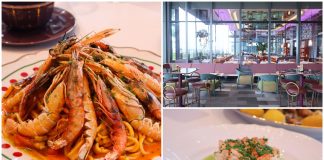 Southern Italian cuisine at Sospiri in Singapore’s CBD, where Michelin-starred chef Matteo Ponti delivers fresh, elegant dishes with stunning rooftop views.