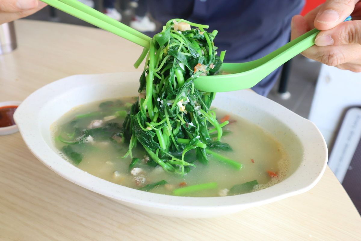 Yuan Yang Spinach Soup