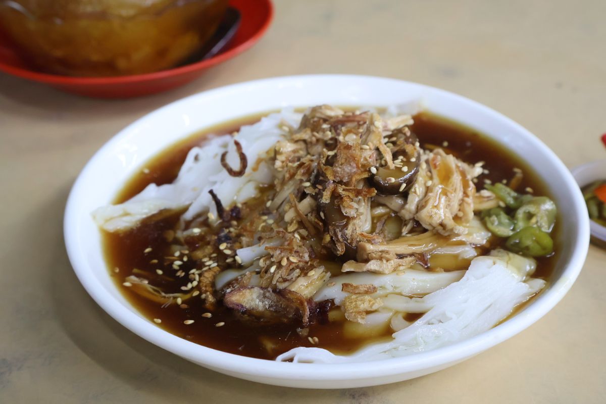 Chee Cheong Fun (Stall No 45) from Tong Sui Kai at Ipoh