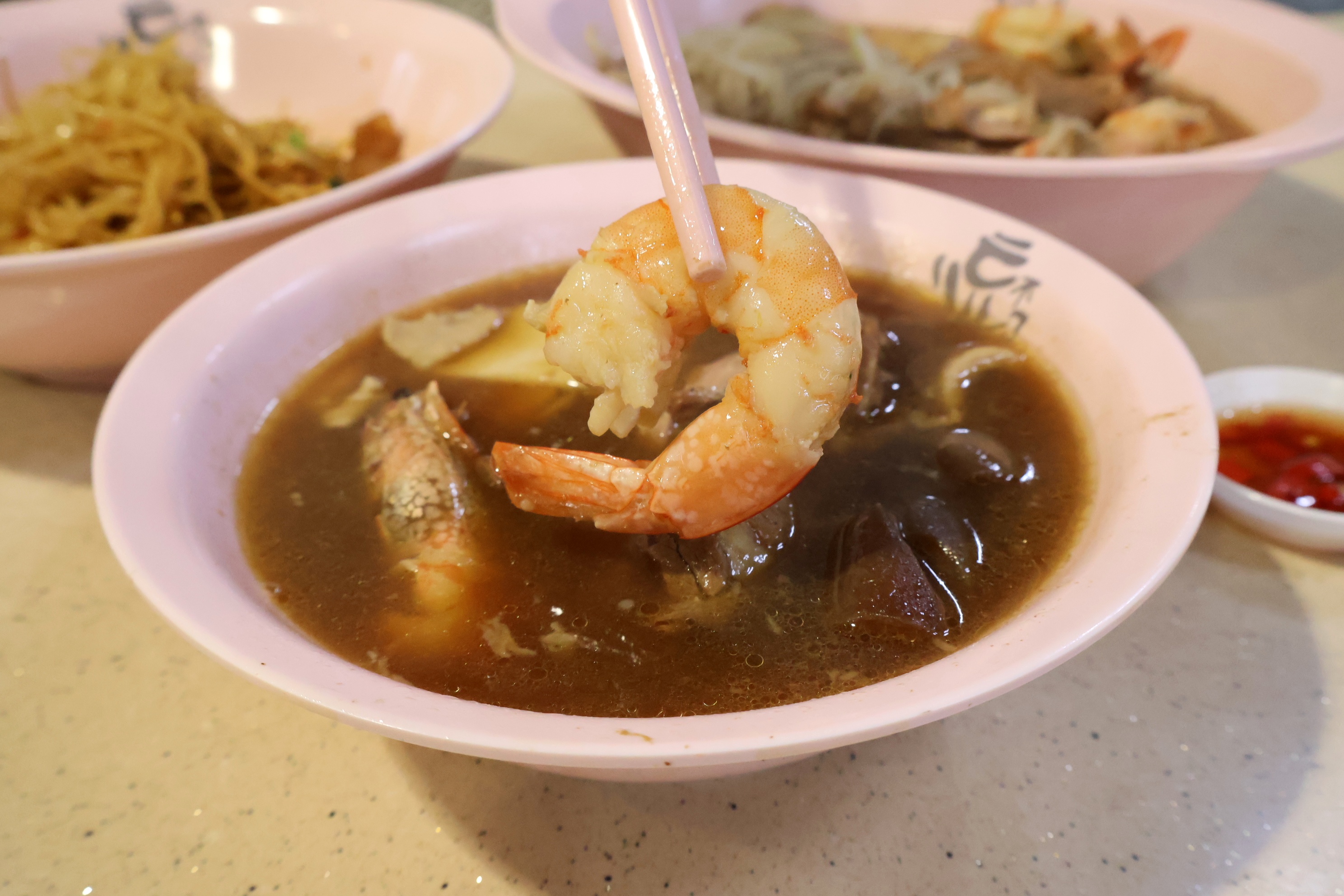 Wang Bu Liao Traditional Prawn Noodles at Golden Mile Tower