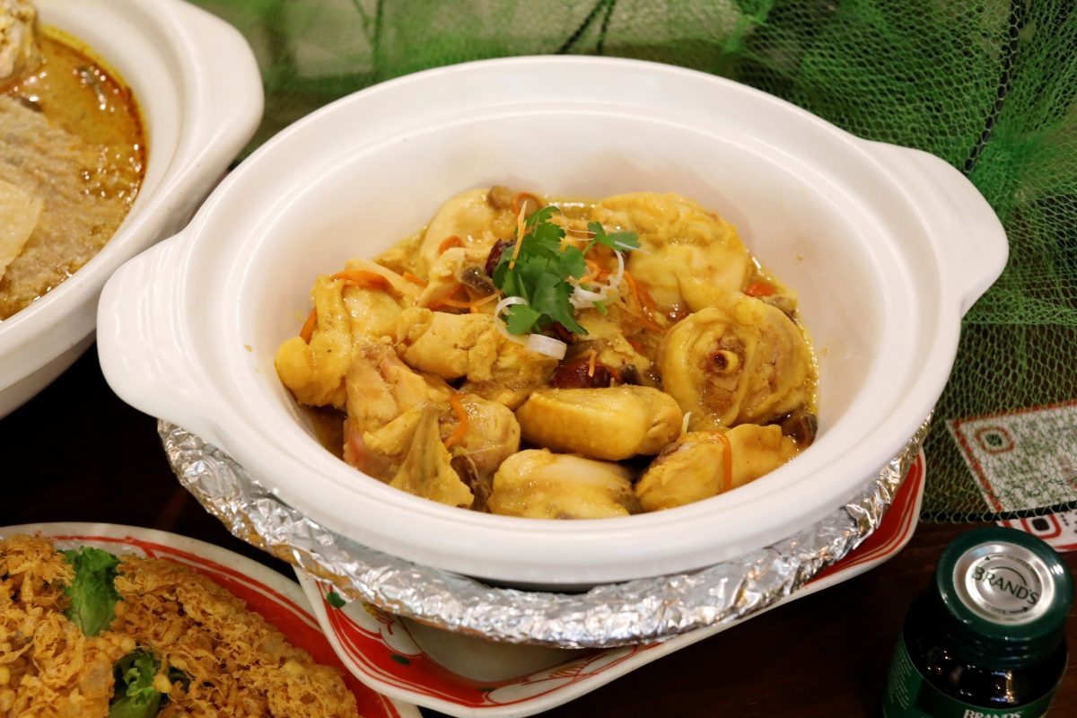 Premium Cordyceps Flower Chicken Pot with Essence of Chicken from Yu Cun Curry Fish Head